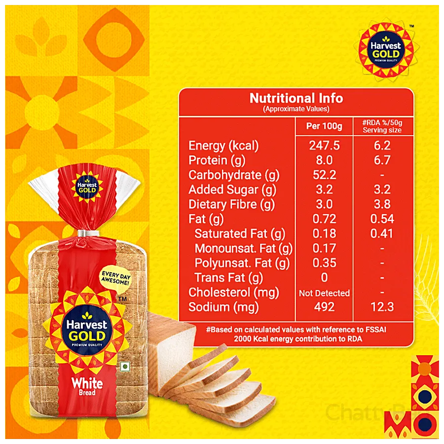 Harvest Gold Bread - White 350 g view 3