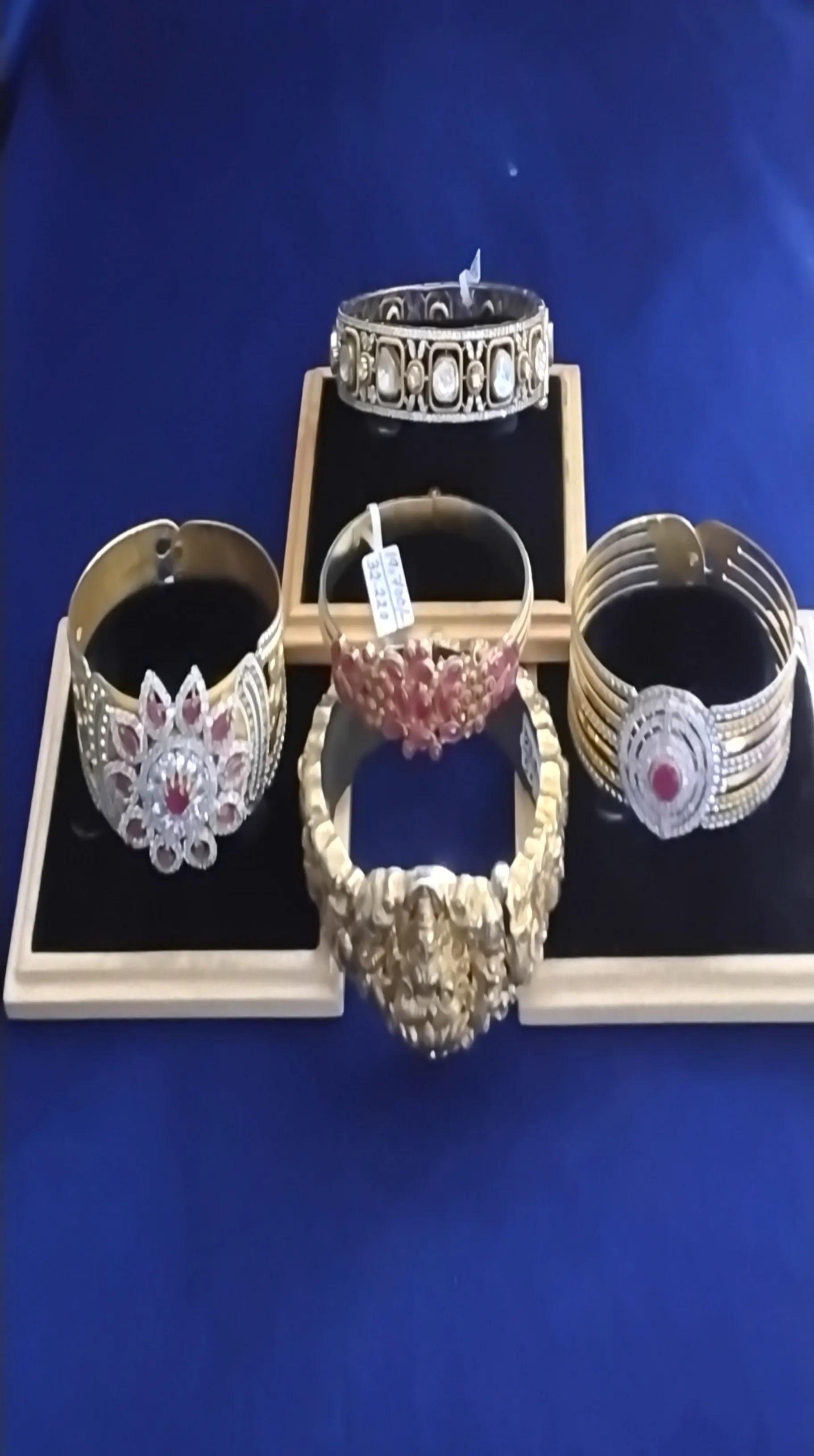 Silver Cuff Bracelets view 2