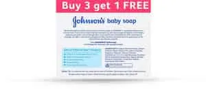 Johnson Baby Soap Box (Pack of 4 x 100 g each) view 3