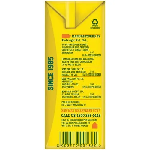 Frooti Mango Drink 160 ml view 2