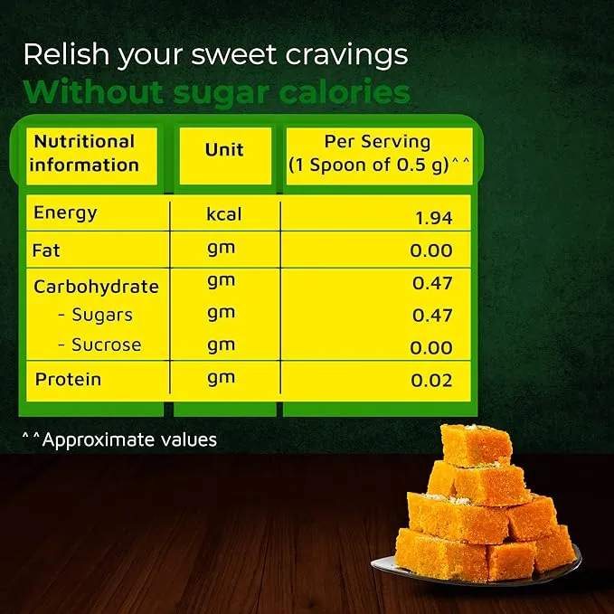 Sugar Free Natura Low Calorie Sweetener 300 Pieces view 3