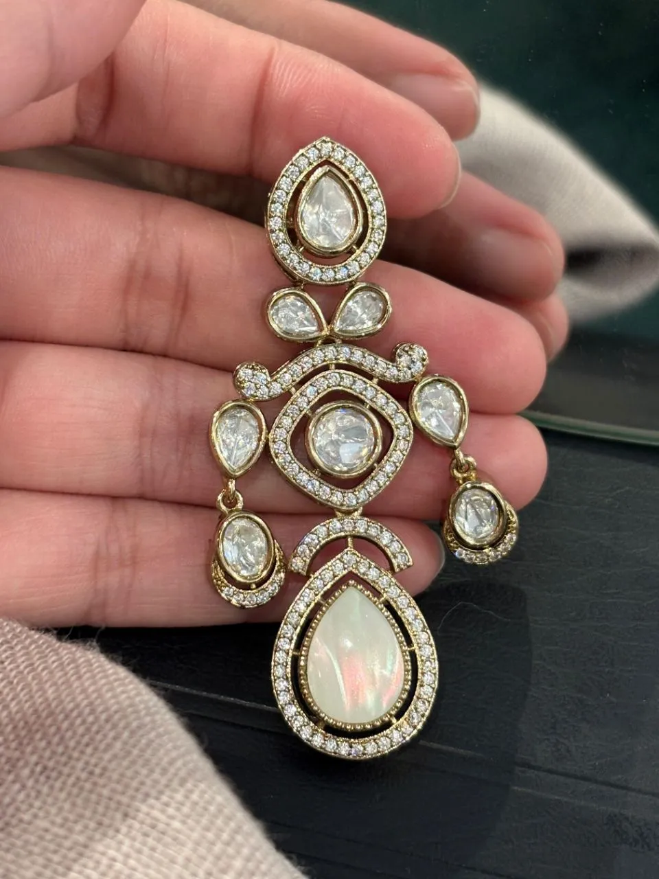 Opulent Drop Earrings view 2