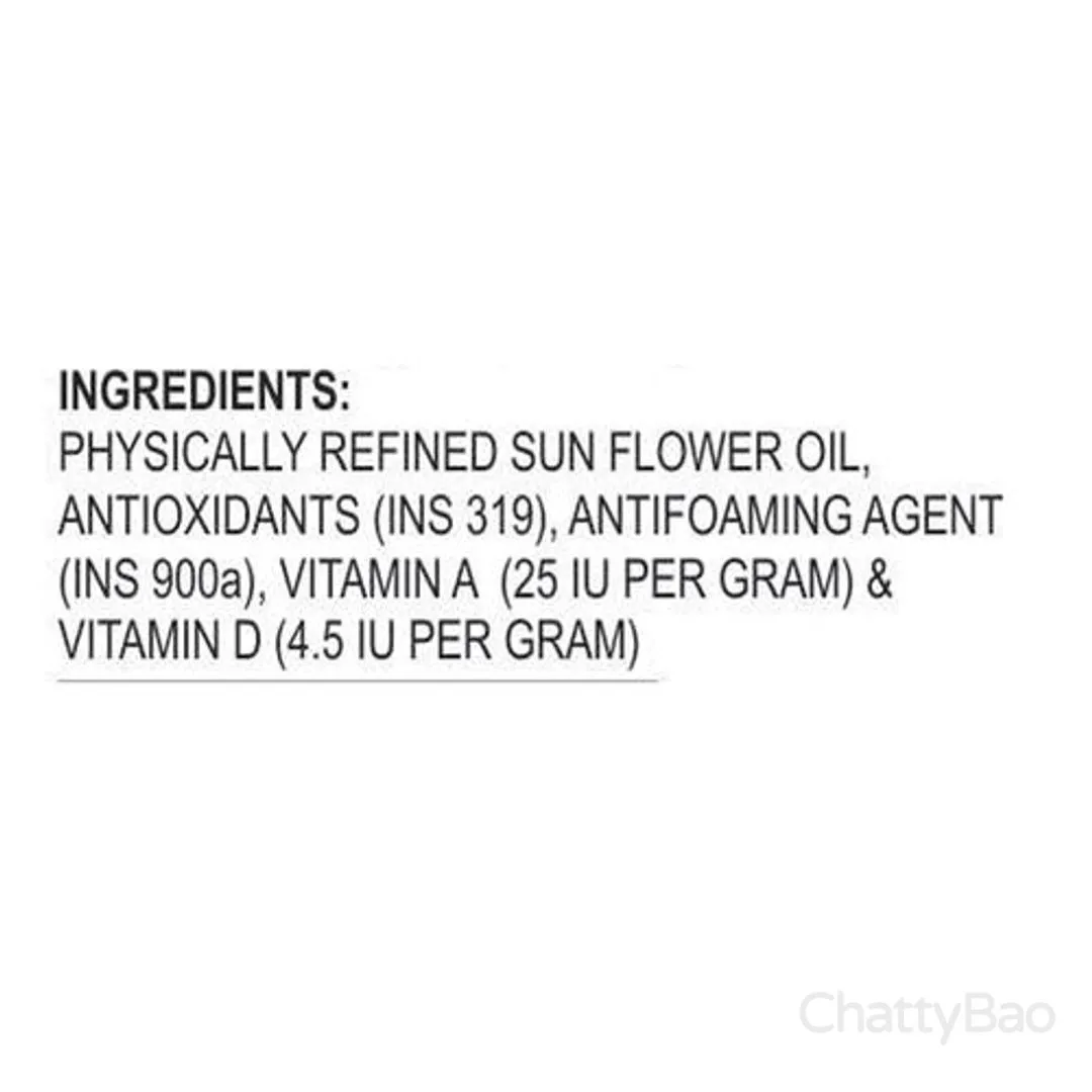 Patanjali Fortified Sunflower Oil Bottle 1 L view 5