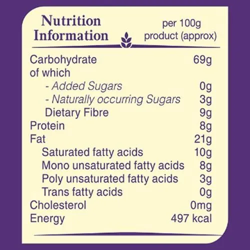 Britannia NutriChoice Digestive Zero Biscuits 120 g view 3