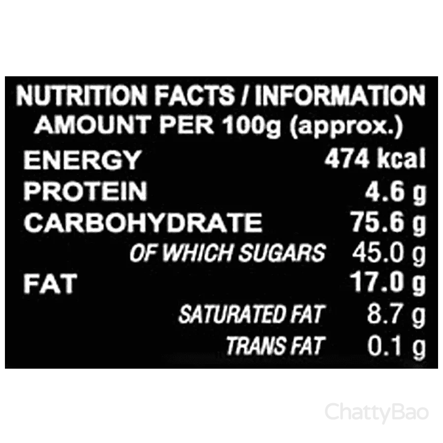 Parle Hide & Seek - Black Bourbon Vanilla 100 g view 3