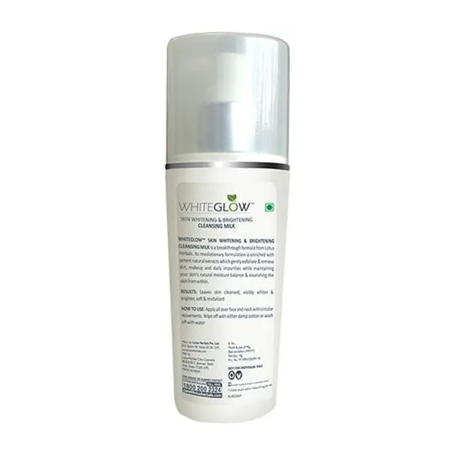 Lotus Herbals Whiteglow Skin Whitening & Brightening Cleansing Milk 80 ml view 2