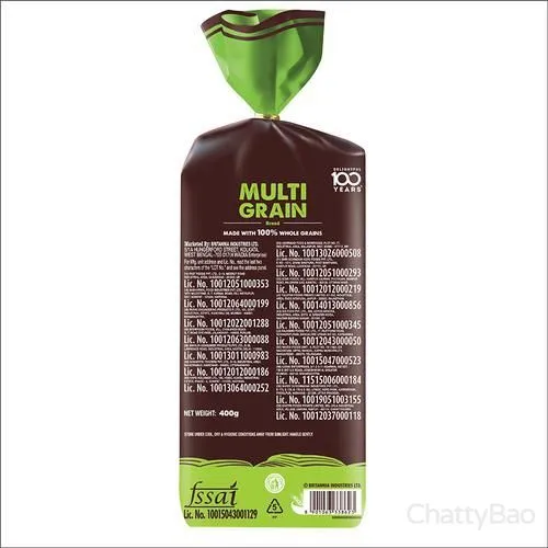 Britannia Multigrain Bread 400 g view 4