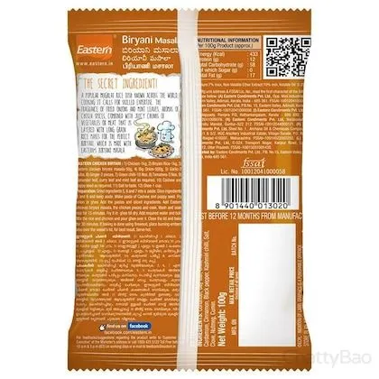 Eastern Biryani Masala Powder 100 g view 2