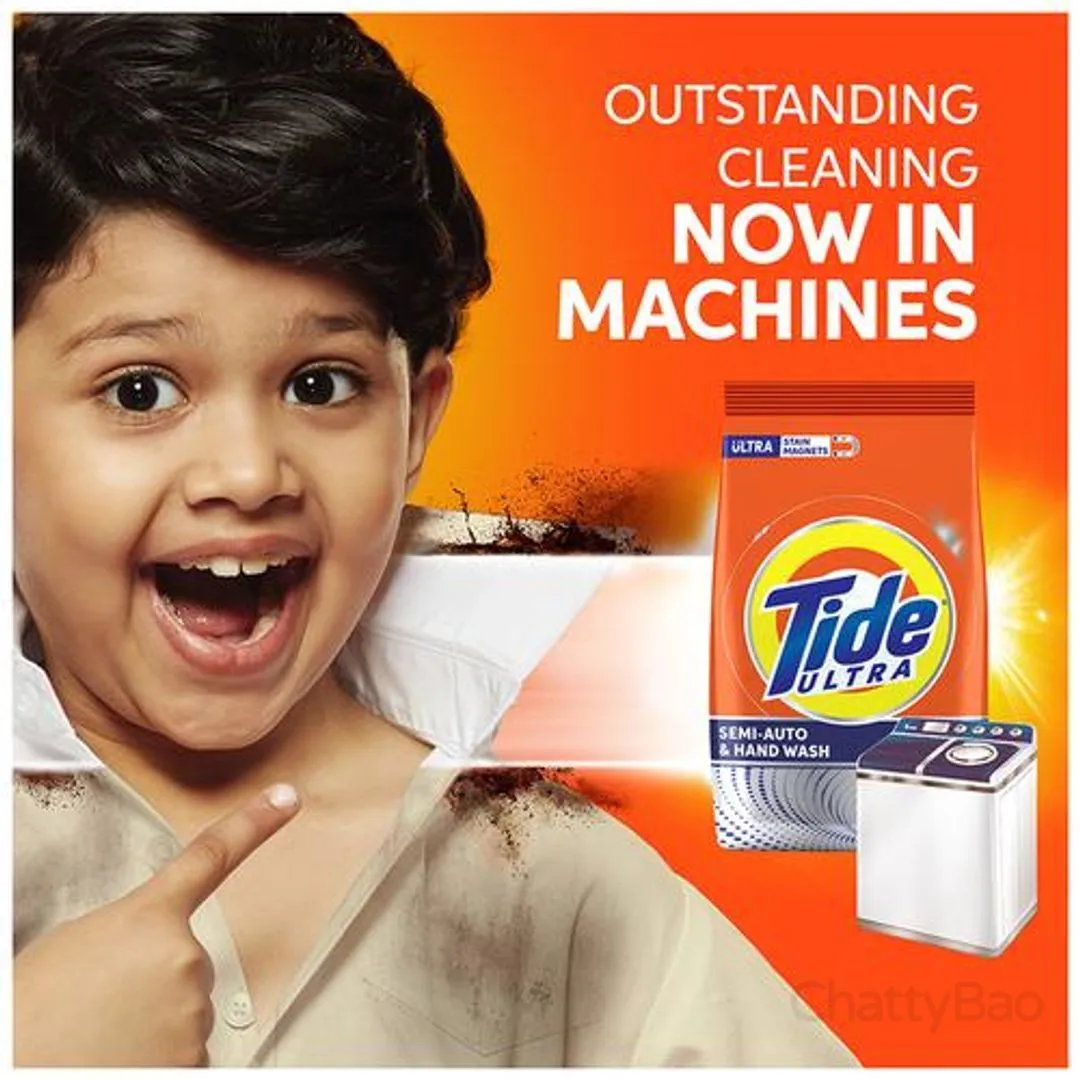 Tide Ultra Clean Detergent Washing Powder 1 kg view 3