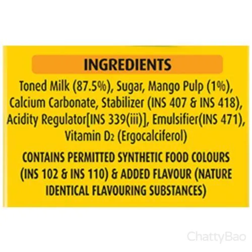 Real Alphonso Mango Milkshake 180 ml view 5