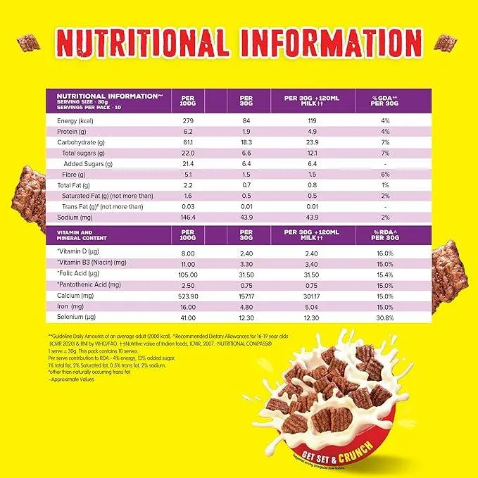 Nestle Munch Crunchilicious Cereal 18 g view 2
