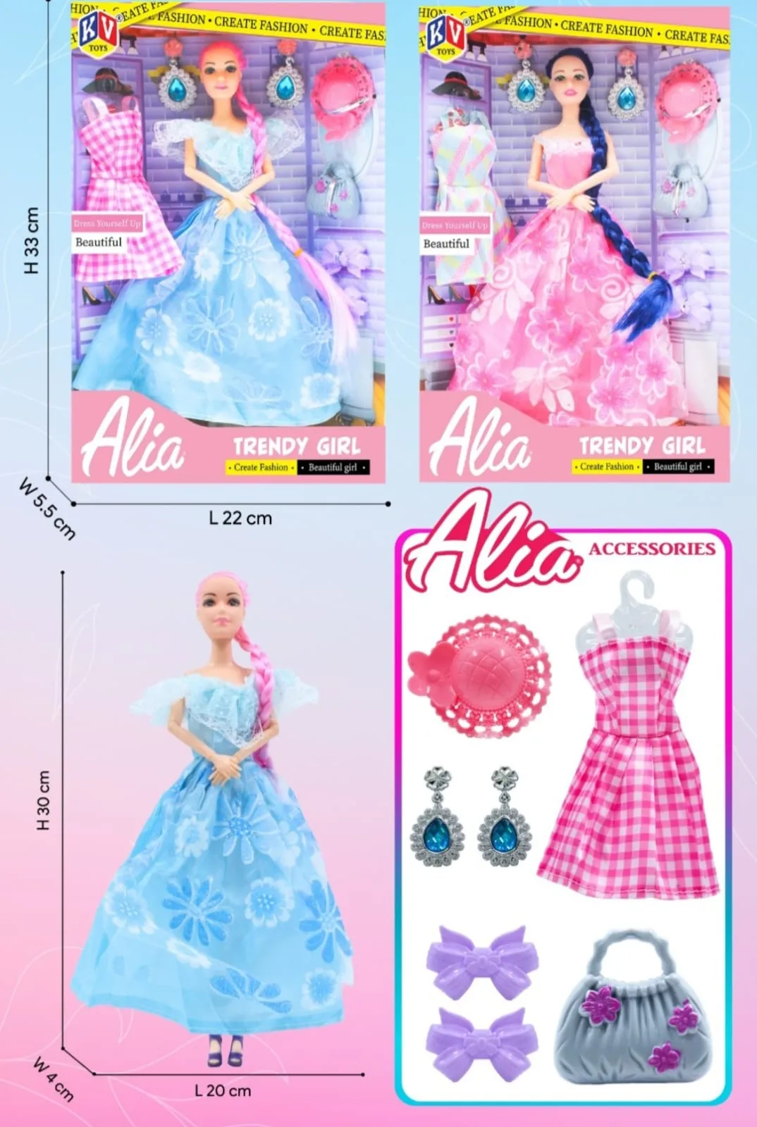 Alia Trendy Girl Doll view 2