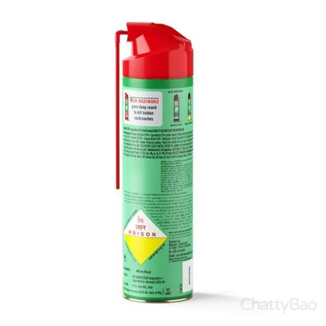 Baygon Max Cockroach Killer 400 ml view 2