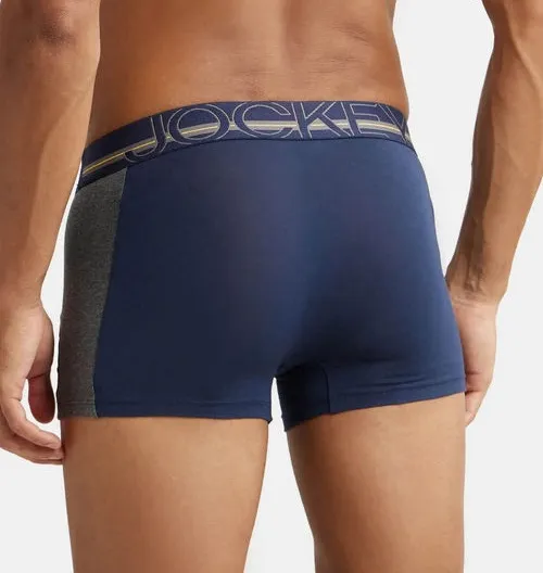 Jockey Trunk US21 Navy view 2
