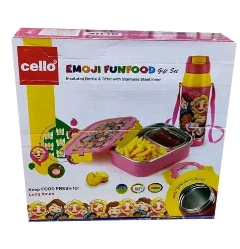Cello Emoji Funfood Gift Set, Pink, 1 Pcs view 2