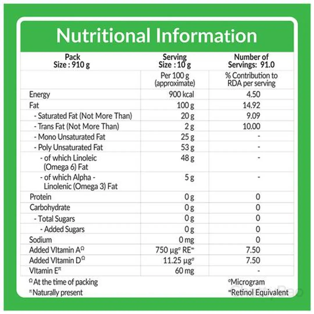 Dalda Refined Soyabean Oil Pouch 1 L view 3
