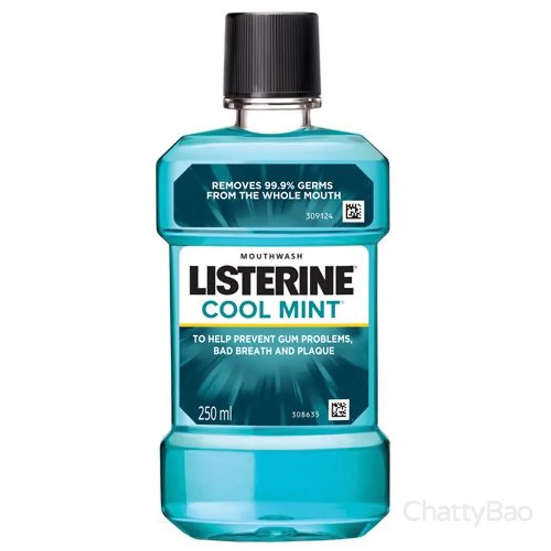 Listerine Cool Mint Mouthwash 250 ml view 2