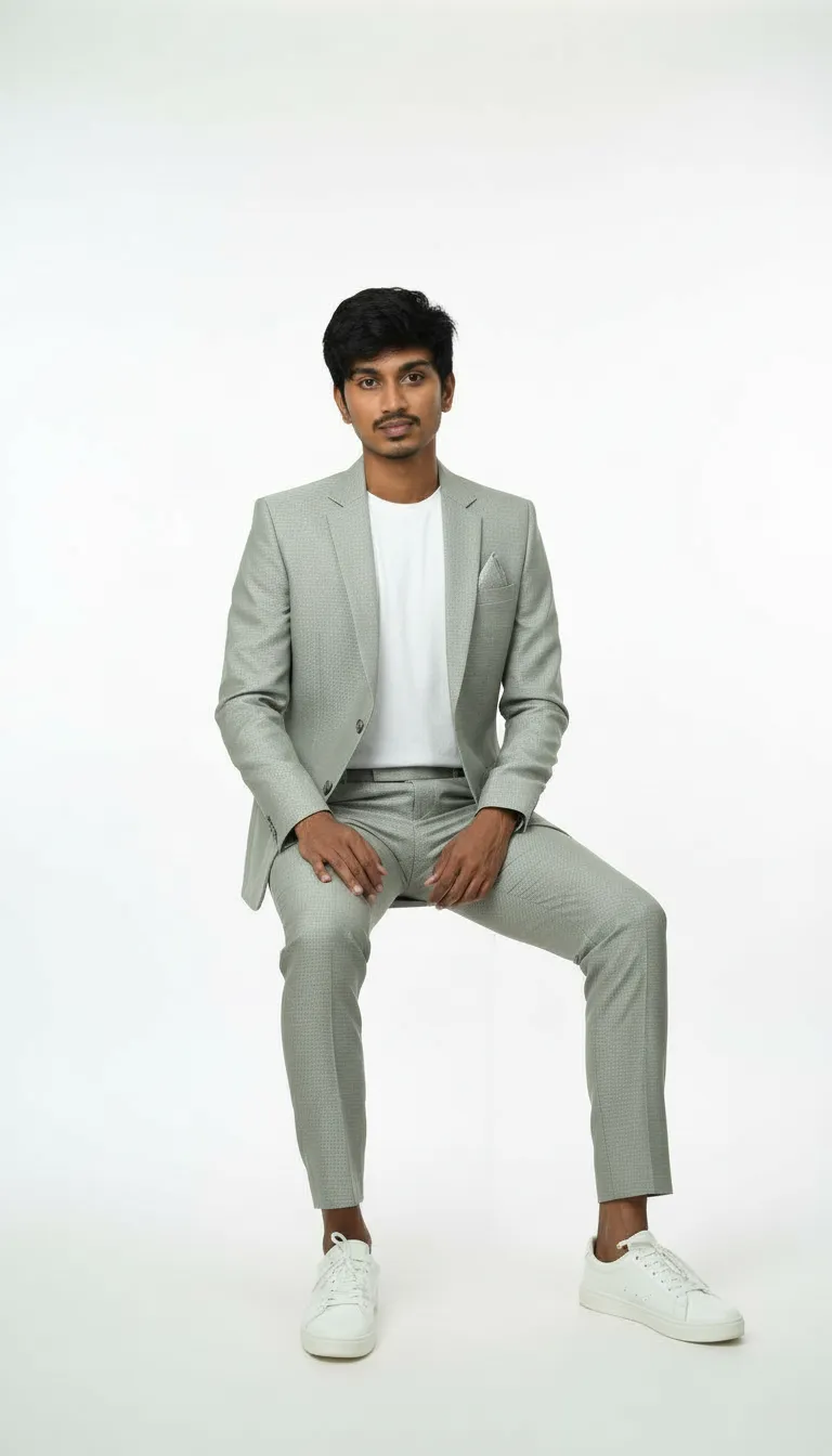 Mens Modern Suit view 3