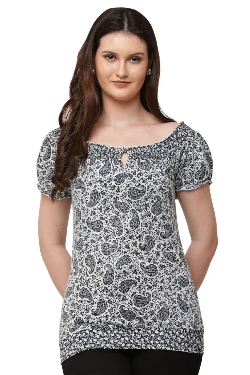 Paisley Print Blouse view 5