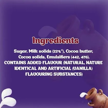 Cadbury Dairy Milk Chocolate 55 g view 5