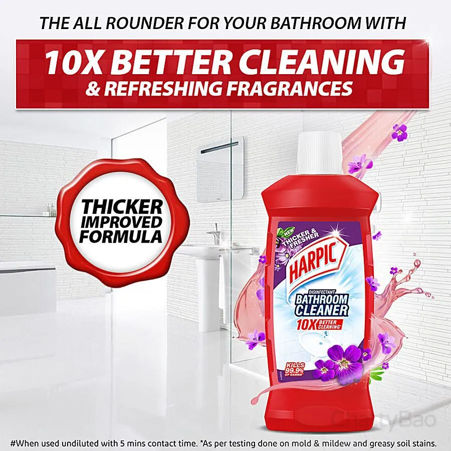 Harpic Bathroom Cleaner Floral 500 ml view 3