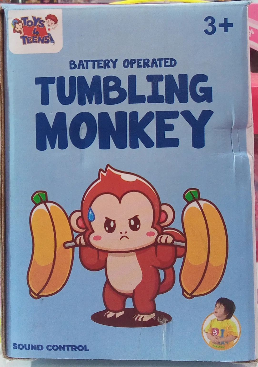 Tumbling Monkey Battery view 2
