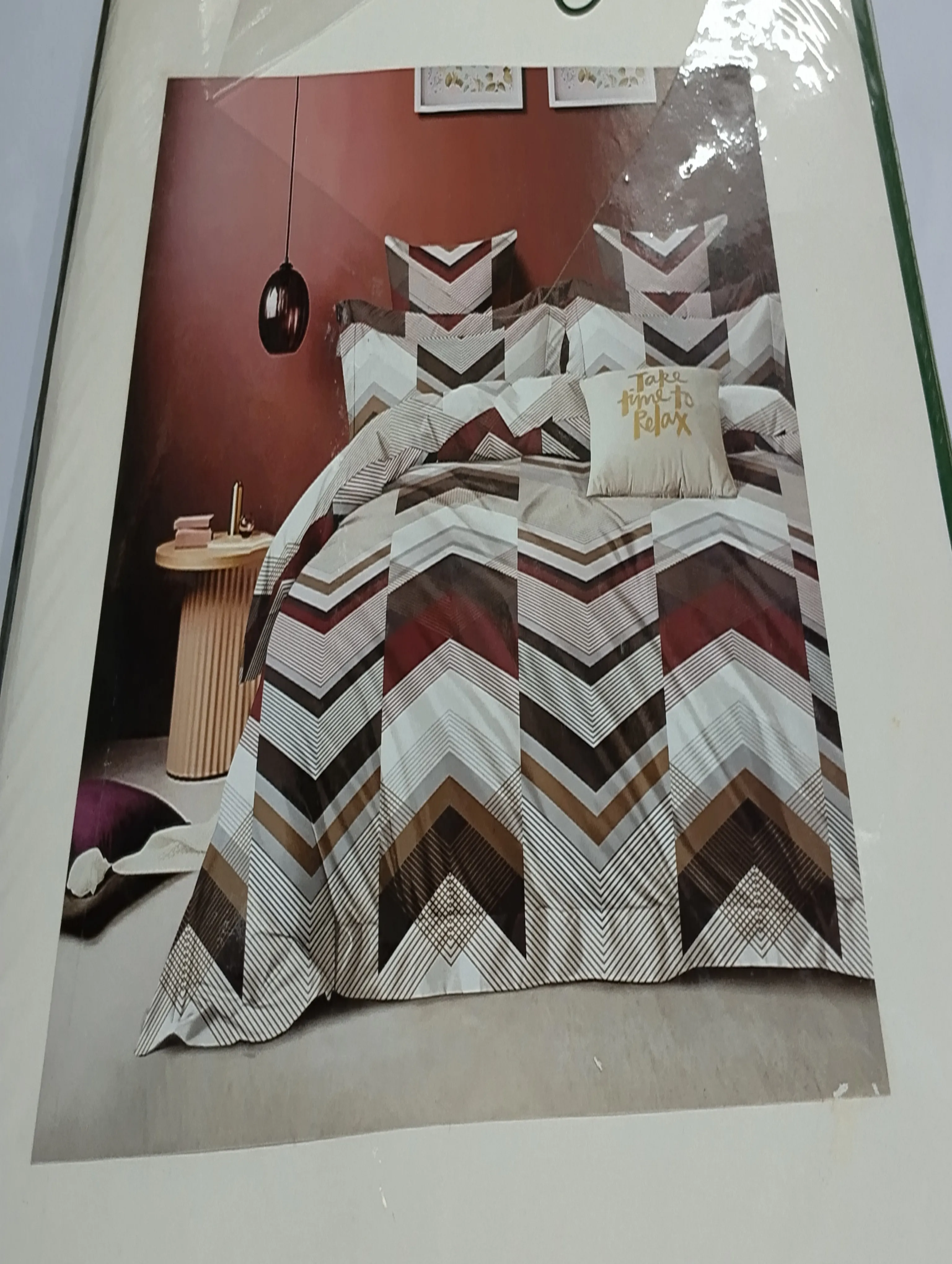 Geometric Bed Cover Set view 2