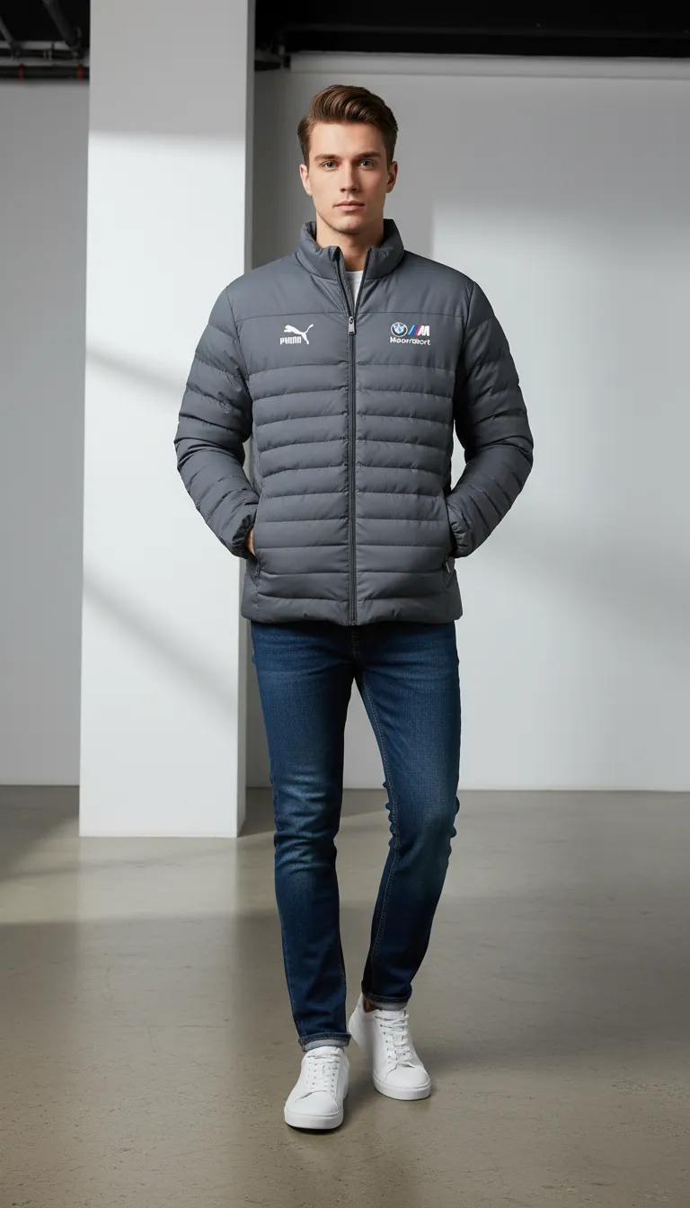 PUMA BMW Motorsport Mens Down Jacket