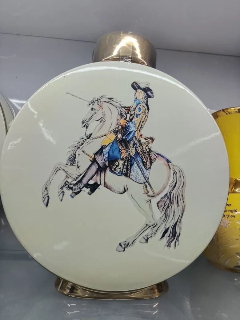 Decorative Porcelain Flask view 2