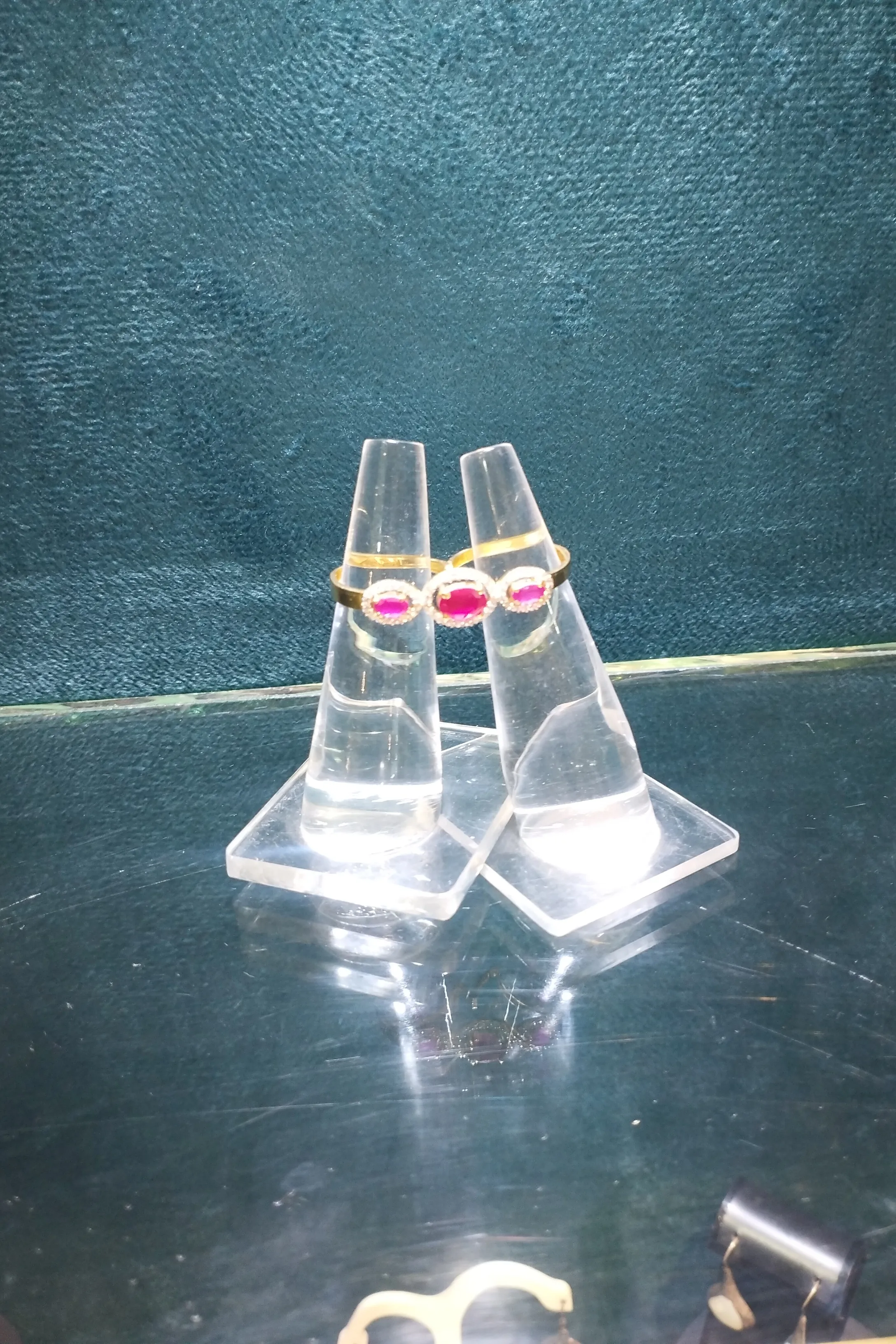Gemstone Gold Rings view 2
