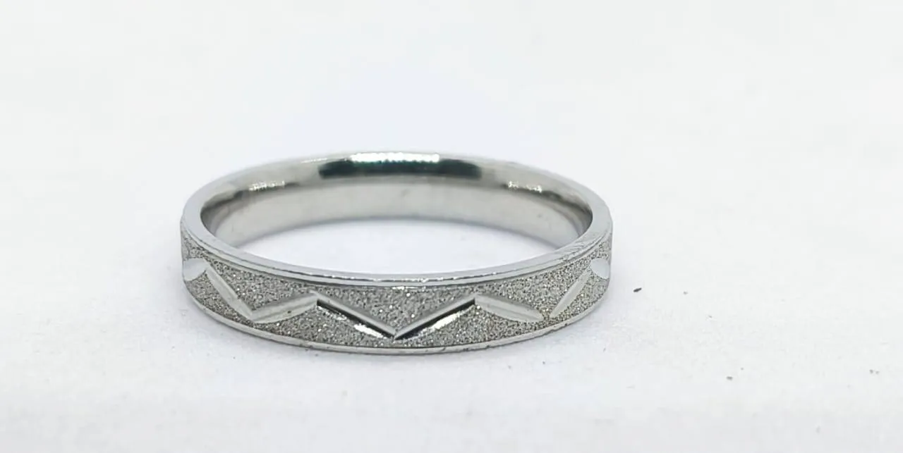 Silver Chevron Band (AVSLR-20) view 2