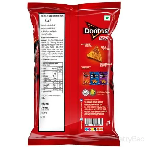 Doritos - Nachos Sizzlin' Hot 57 g view 2