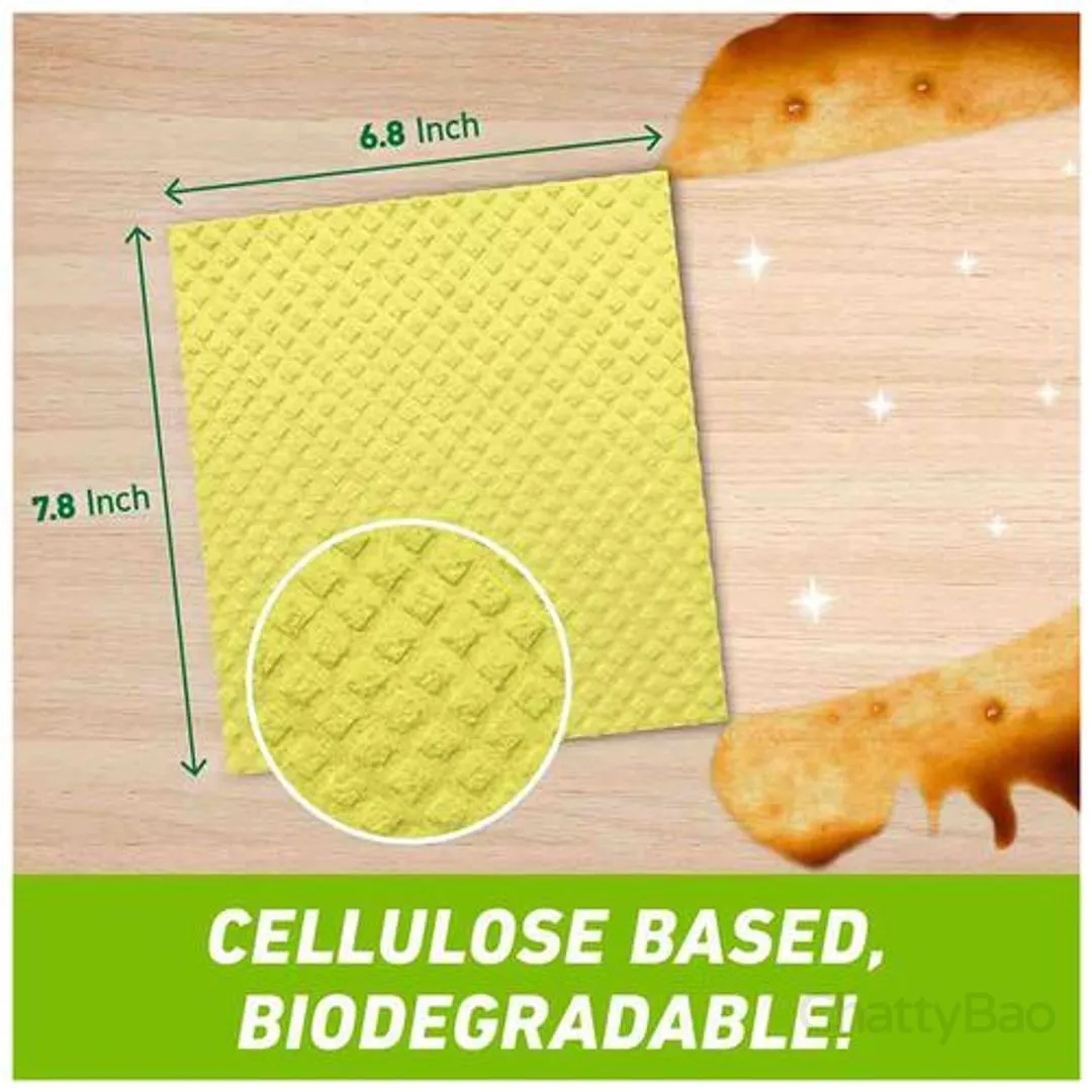 Scotch Brite Sponge Wipes For Kitchen Cleaning 5 Pieces view 4