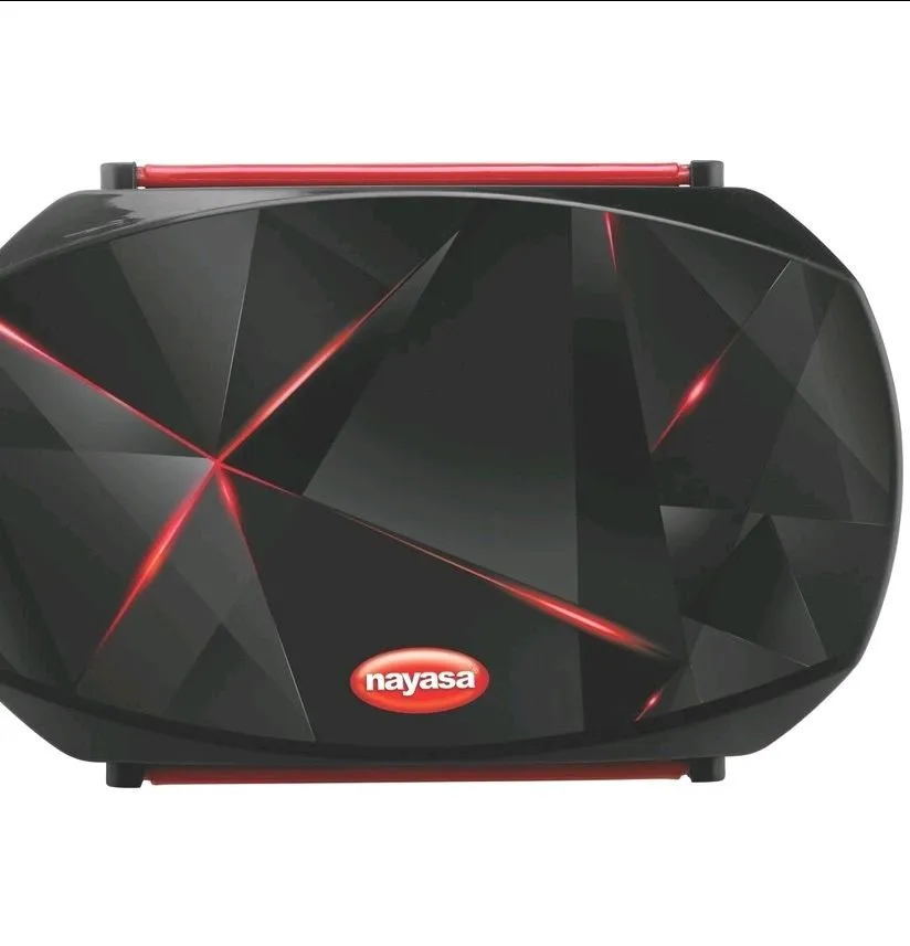 Nayasa Razor Lunch Box, Blue, 1 Pcs view 3