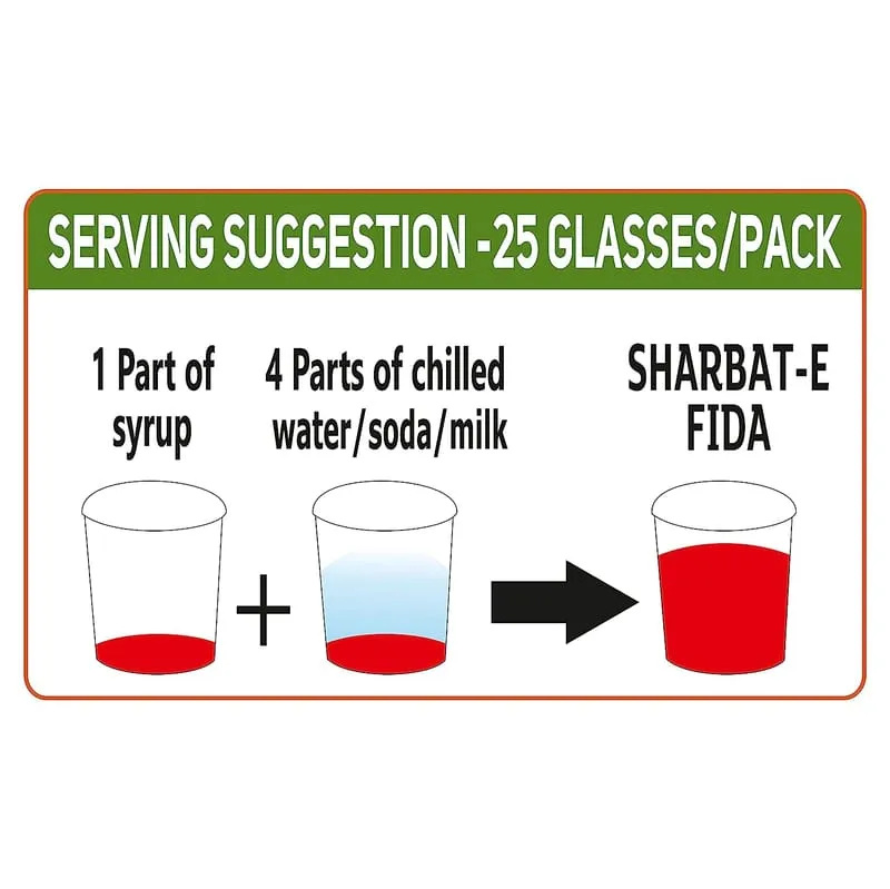 Hitkary Sharbat-E-Fida Sharbat 750 ml view 5