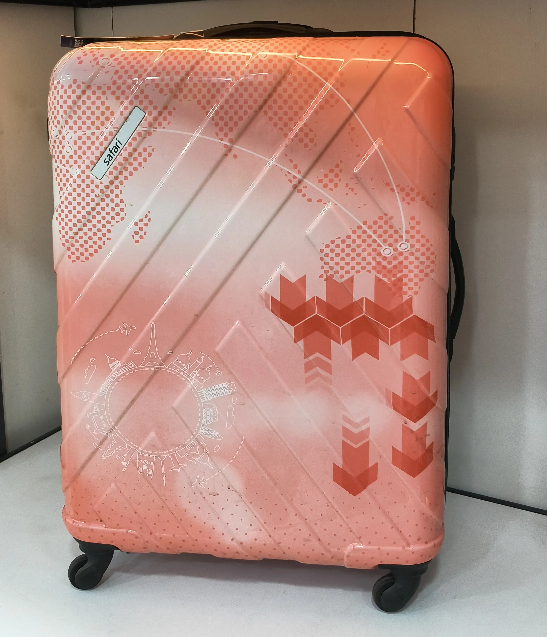 Safari Luggage Large Size 78 CM WITH 5 YEARS REPLACEMENT GUARANTEE WORLDWIDE view 3