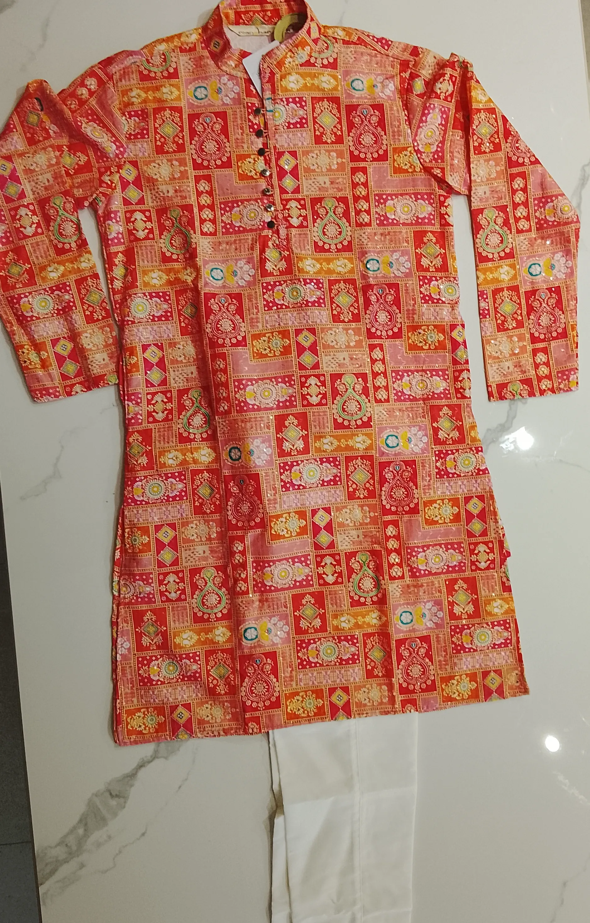 The Mirror Story Kurta Pyjama 665 view 2