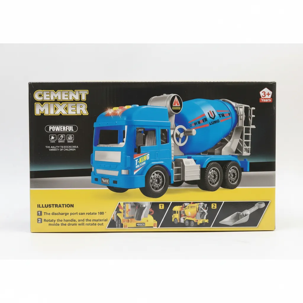 LUMO Cement Mixer Toy Truck view 3