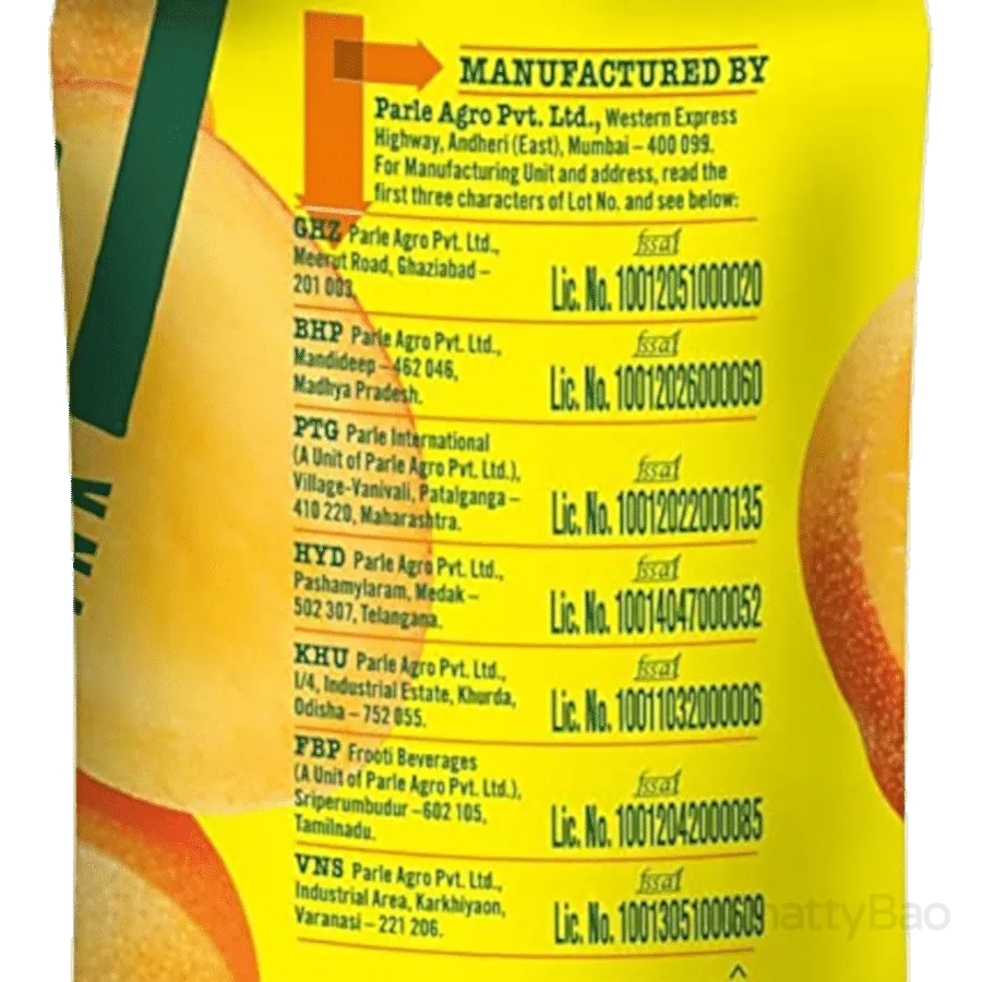 Frooti Mango Drink Bottle 1.8 L view 4