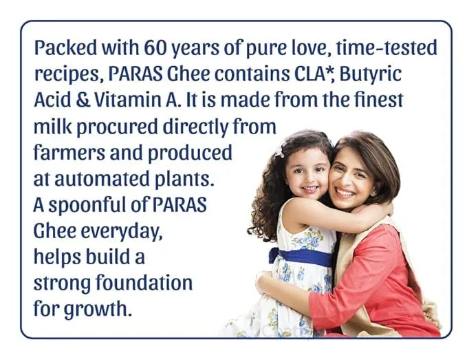 Paras Desi Ghee Carton 1 L view 4