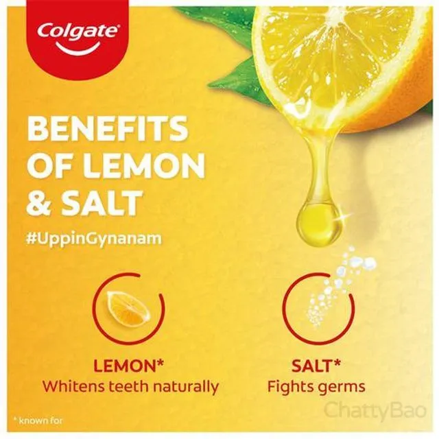 Colgate Active Salt Lemon Toothpaste 200 g view 5