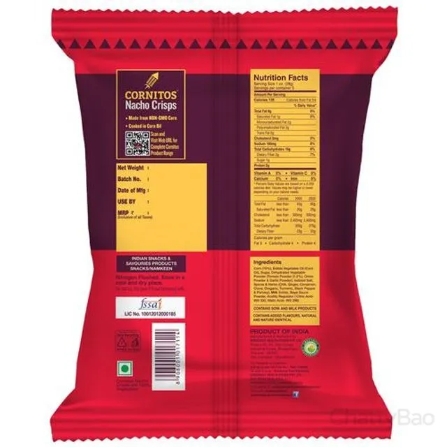 Cornitos Nacho Chips - Tomato Mexicana 55 g view 2