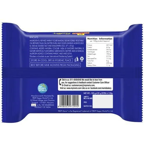 Mario Butter Biks Cookies 150 g view 2