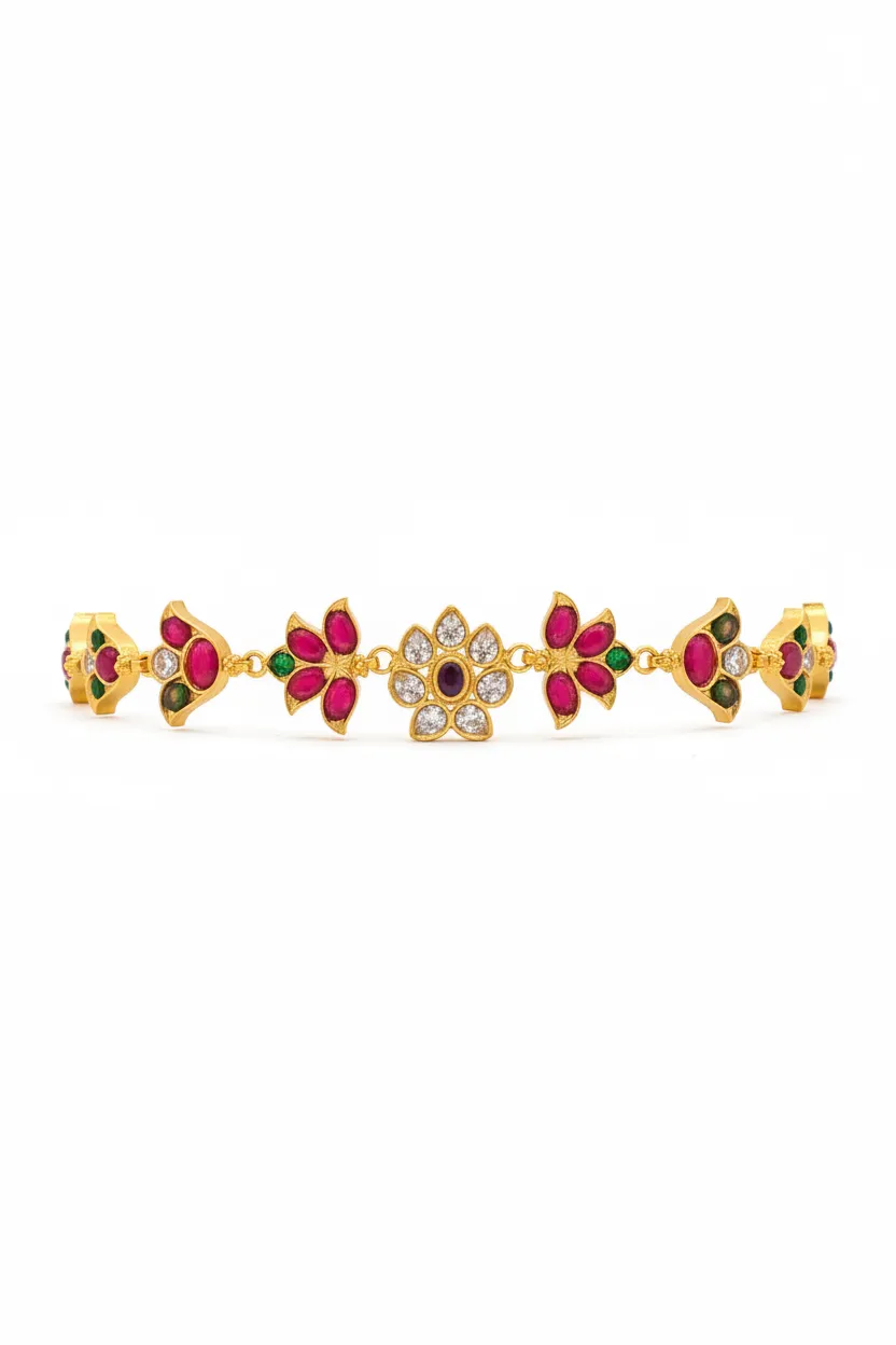 Traditional Temple Designer Bracelet view 2