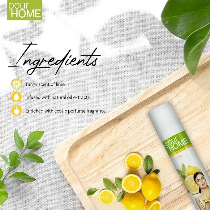Pour Home Room Freshener Spray - Lime Life 270 ml view 2