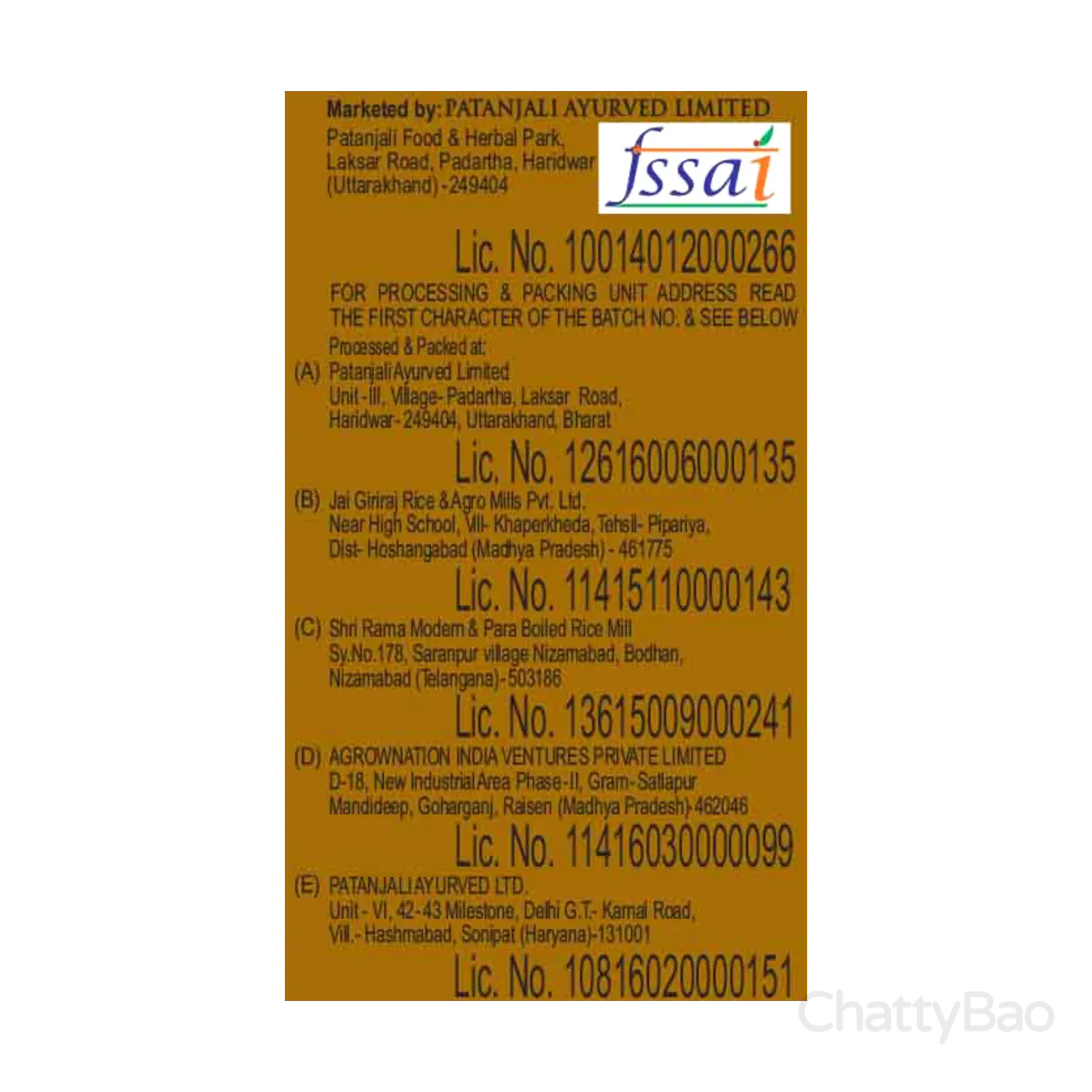 Patanjali Rozana Basmati Rice 1 Kg view 3