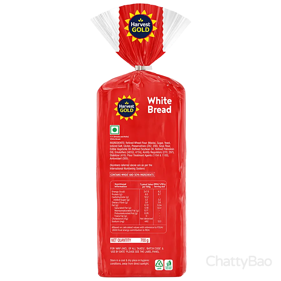 Harvest Gold Bread - White 700 g view 2