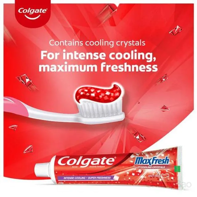 Colgate MaxFresh Toothpaste Cooling Crystals - Spicy Fresh 150 g view 5