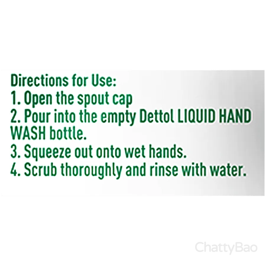 Dettol Liquid Handwash - Original Refill 675 ml view 3