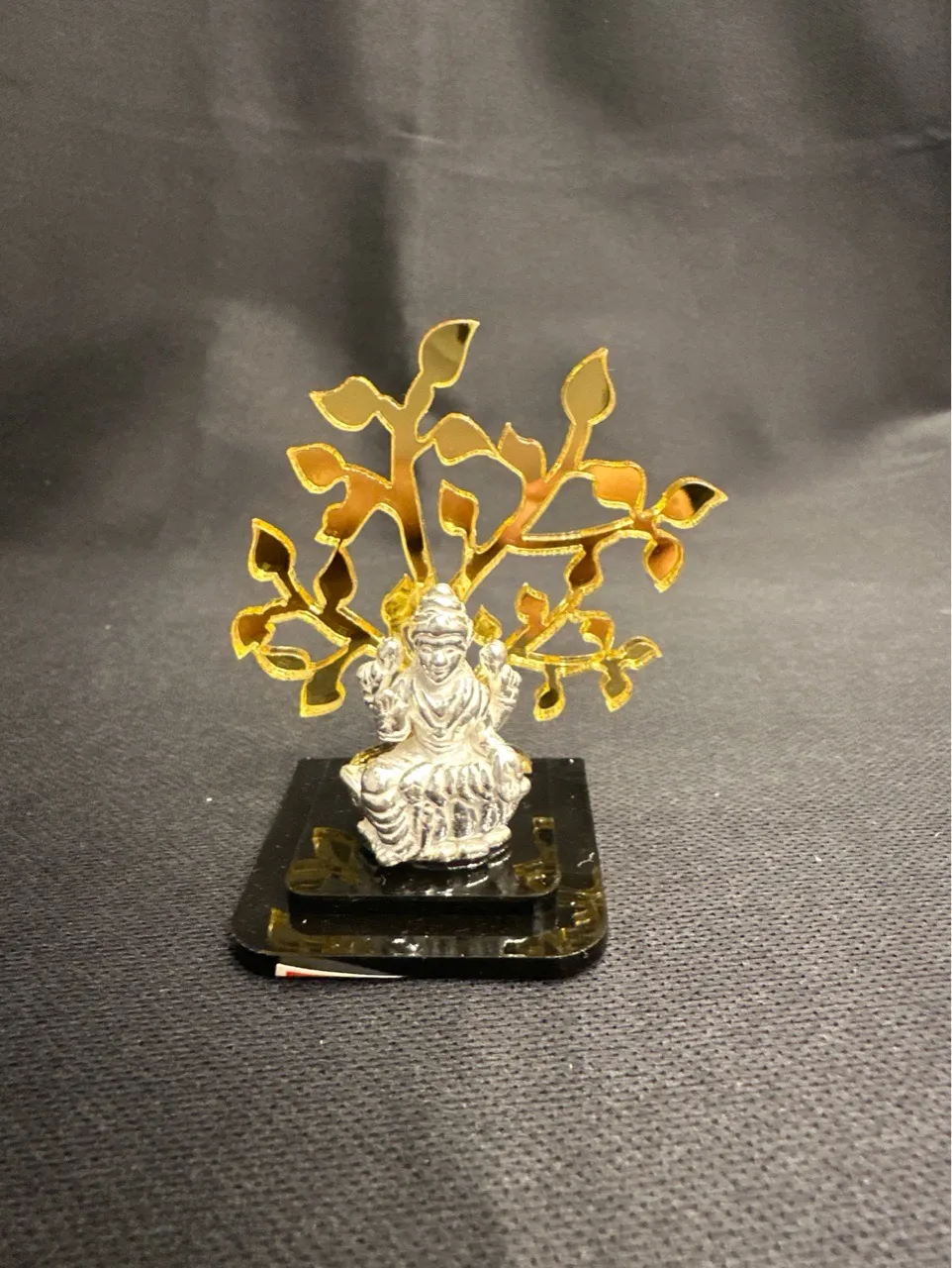 Golden Tree and Deity Mahalakshmi